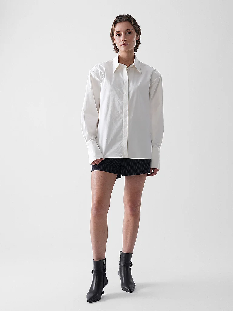 105 Degrees Bluse The Shirt Weiss | L-image